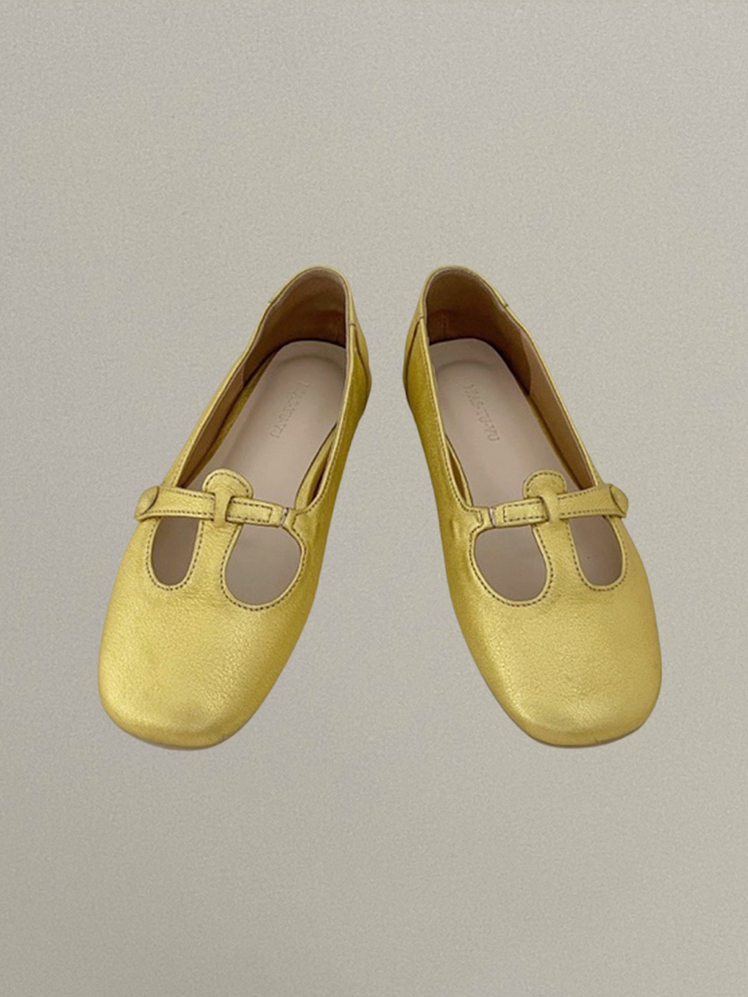 Maé Flat shoes - Kids Gold(lamb)