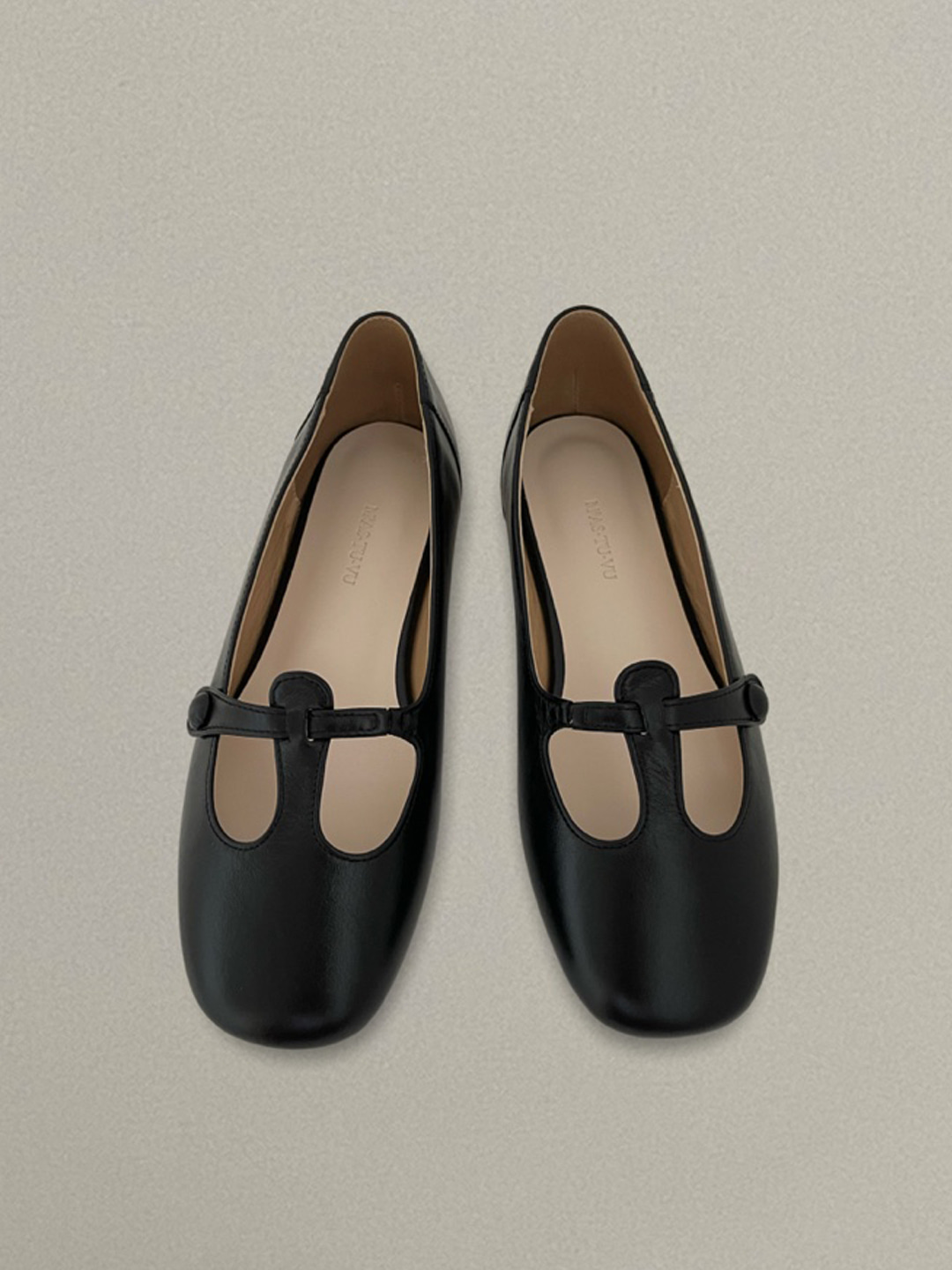 Maé Flat shoes - Black(cow)
